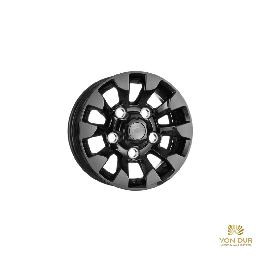 16'' Alloy Rims Sawtooth For Land Rover Defender 1 pcs - 7x16'' - Black